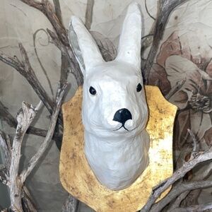 Anthropologie Artic Hare Wall Mount